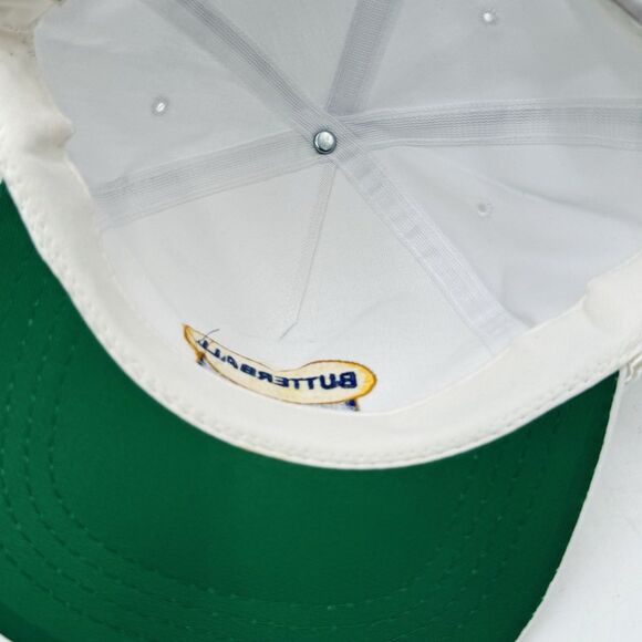 Vintage Butterball Fresh Chicken Snapback Hat with Rope Detail White Yellow Blue - Picture 6 of 7